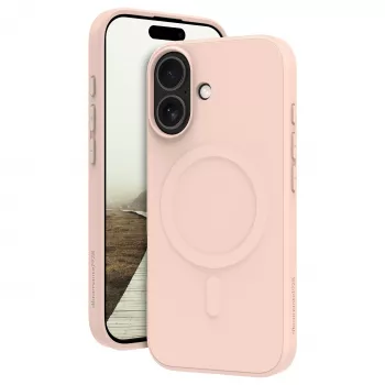 dbramante1928 Greenland Pro takakansi matkapuhelimeen - MagSafe-yhteensopiva - muovi - Rose Sand - Apple iPhone 17