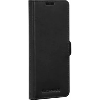 dbramante1928 Lynge flip-kotelo matkapuhelimeen - aitoa nahkaa - musta - Samsung Galaxy S21 Ultra 5G