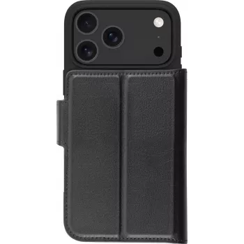 dbramante1928 Oslo Pro flip-kotelo Apple iPhone 17 Pro Max, polyuretaania, muovia, musta