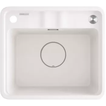 DEANTE 1-altainen graniittikomposiitti keittiön pesuallas musta 580x440mm