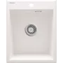 DEANTE 1-altainen graniittikomposiittiallas grafiitti 600x500 mm upotettava