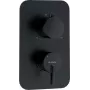 Deante Silia BXY_NQSM Ulkoelementti BOX-piilosekoittimelle, Nero (musta)