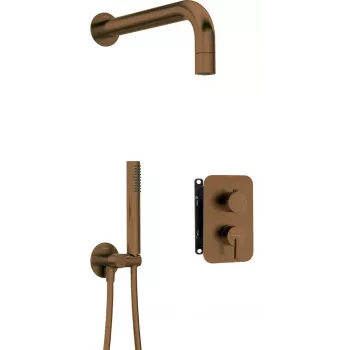 DEANTE Neo uppoasennettava suihkusetti sadesuihkupäällä 250 mm kromi