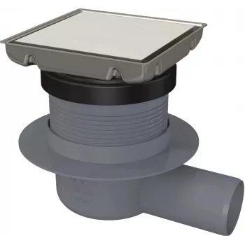 DEANTE Point Drain - käännettävä ruostumaton teräs suihkuvedenpoisto 150x150mm