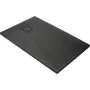 DEANTE suorakaiteen muotoinen graniittinen suihkuallas 1200x900 mm musta