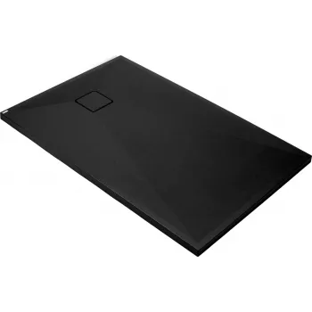 DEANTE suorakaiteen muotoinen graniittinen suihkuallas 90x70 cm antrasiitinharmaa