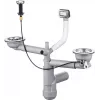 DEANTE siphon 1,5- ja 2-altaan graniittitiskialtaalle - Space-Saver