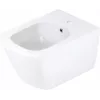 DEANTE seinäkiinnitteinen bidet Cersanit Crea keraaminen valkoinen kiiltävä suorakaiteen muotoinen 1 hananreikä