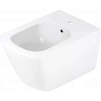 DEANTE seinäkiinnitteinen bidet Cersanit Crea keraaminen valkoinen kiiltävä suorakaiteen muotoinen 1 hananreikä