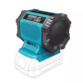 DEDRA DED7004 kannettava Bluetooth-kaiutin 20W sininen IPX5 TWS FM USB-C
