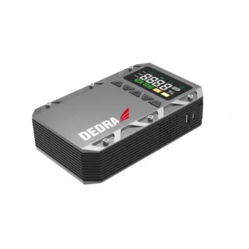 DEDRA apukäynnistin Power Bank 12000 mAh LCD ilmankompressorilla