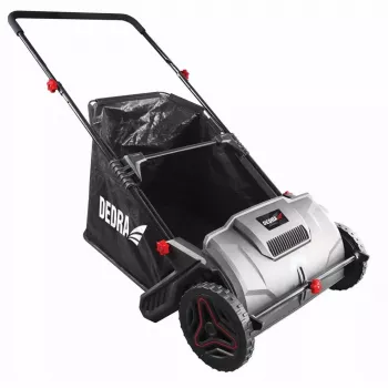 Dedra käsikäyttöinen lehtien ja ruohon kerääjä, 530 mm, 27 L, musta/oranssi