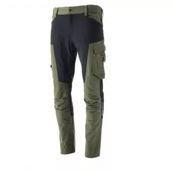 DEDRA TACTICAL työhousut koko 54 musta harmailla yksityiskohdilla