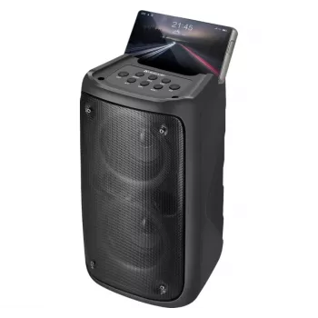 Defender Boomer 20 Bluetooth-kaiutin 20W valolla, FM, USB, AUX, mikrofoni