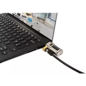 Dell 461-AAEU turvakaapelilukko 1,8 m musta kromi (D6FY7)