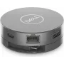 Dell 6-in-1 USB-C-moniporttisovitin DA305Z - HDMI, DisplayPort, VGA, USB-A, USB-C PD, gigabit Ethernet