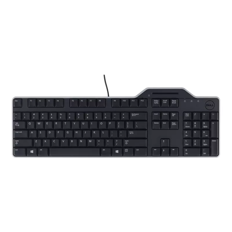 Dell KB813 Smartcard -näppäimistö - USB - AZERTY - musta