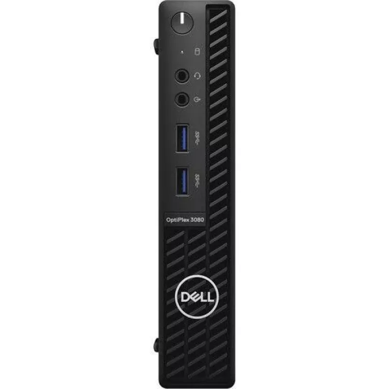 Dell OptiPlex 3080 SFF pöytätietokone - Intel Celeron G5905, 8GB RAM, 256GB SSD, Windows 10 Pro (kunnostettu)