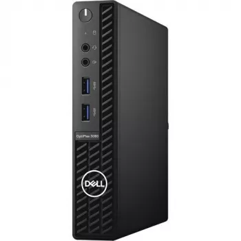 Dell OptiPlex 3080 Small Form Factor pöytätietokone - Intel Celeron G5905, 8GB DDR4 RAM, 256GB NVMe SSD, Windows 10 Pro (kunnostettu)