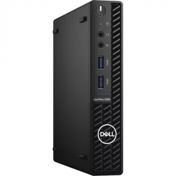 Dell OptiPlex 3080 Small Form Factor pöytätietokone - Intel Celeron G5905, 8GB DDR4 RAM, 256GB NVMe SSD, Windows 10 Pro (kunnostettu)