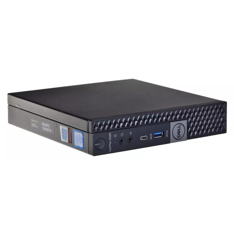 DELL OptiPlex 5060 Micro i3-8100T 8GB 256GB SSD Micro SFF Win11 Pro käytetty