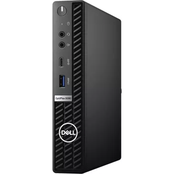 Dell OptiPlex 5080 Micro pöytätietokone - Intel Core i5-10500T, 12GB RAM, 256GB SSD, Windows 10 Pro (kunnostettu)