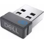 Dell Universal Pairing Receiver WR221 langaton USB-dongle useille Dell-näppäimistöille ja -hiirille