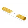 Delock 19605 lämpökutistussukka, X-kuvio liukumaton, 1 m x 40 mm, keltainen