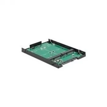 Delock 2,5 inch SATA 22 pin 2 x mSATA RAID -muunninkotelo 62594