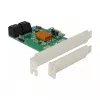 DeLOCK 4 Port SATA 6Gb/s PCIe 2.0 x1 -ohjainkortti Marvell 88SE9215