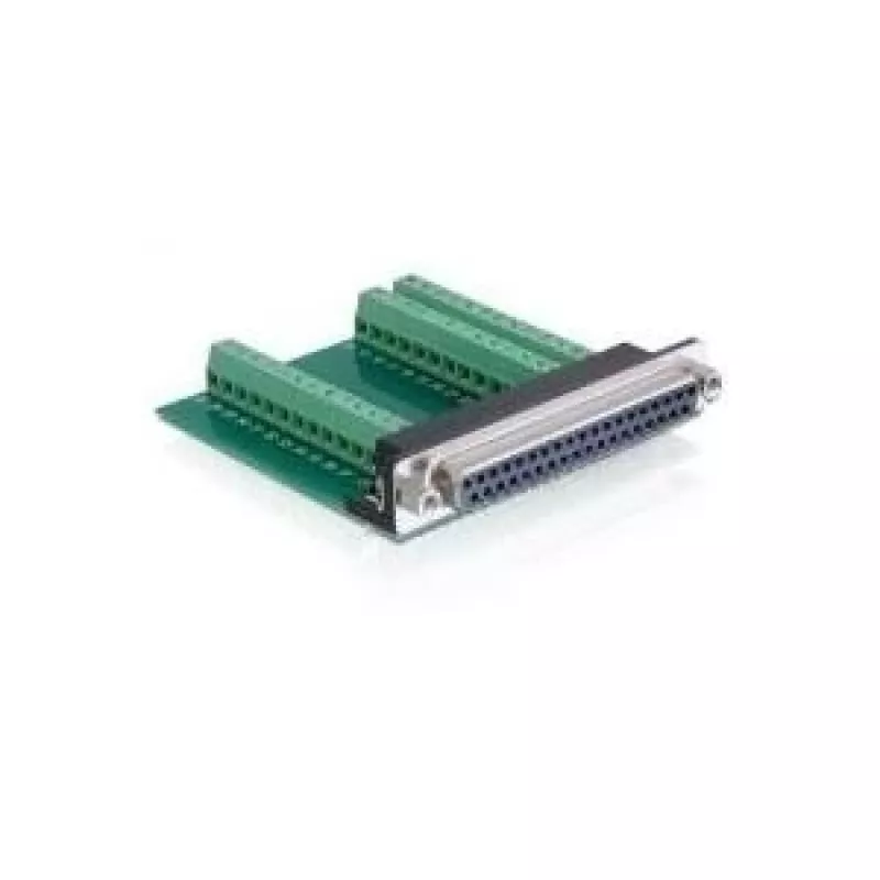 Delock sovitin D-Sub 37 pin naaras liitinrimaan 65319