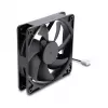 Delock aksiaalituuletin 48 V DC, 120 x 120 x 25 mm, 4-pin PWM, musta