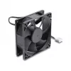 Delock aksiaalituuletin 48 V DC, 80 x 80 x 25 mm, 4-napainen PWM-liitäntä, musta