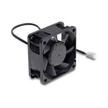 Delock aksiaalituuletin 48V DC 60x60x25mm 2-pin-liittimellä musta