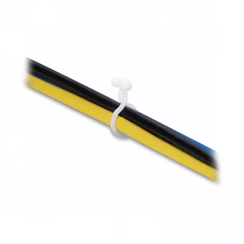 Delock Cable Twister 13 mm Läpinäkyvä, 100 kpl