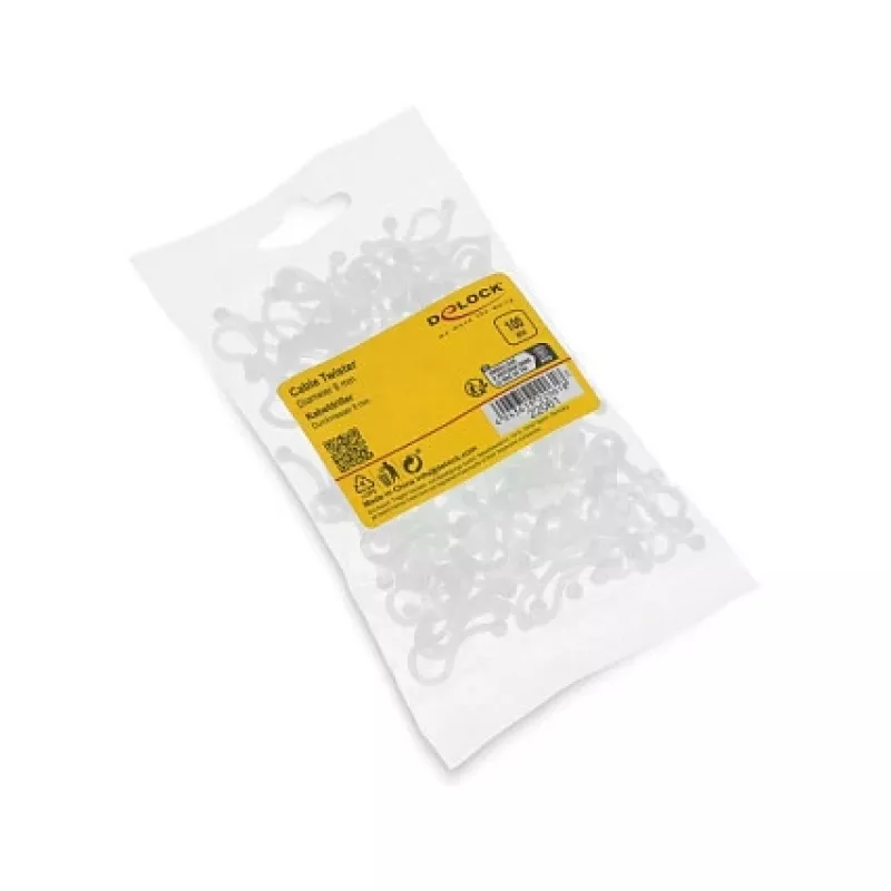 Delock kaapelin spiraaliletku 8 mm läpinäkyvä, 100 kpl