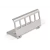 Delock DIN-kiskokiinnike 5 modulaariselle moduulille, harmaa 88141