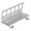 Delock DIN-kiskokiinnike 5 modulaariselle moduulille, harmaa 88141