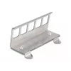 Delock DIN-kiskokiinnike 5 modulaariselle moduulille, harmaa 88141
