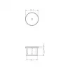 Delock pölysuojus SMA-liittimille, 10 kpl, läpinäkyvä 60163