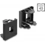 Delock Easy 45 Keystone-moduulipidike 45 x 45 mm musta 81669