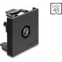 Delock Easy 45 -moduuli BNC-naaras - BNC-naaras 50 ohmia musta (91962)