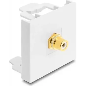 Delock Easy 45 -moduuli RCA-liitin RCA-liittimeen kullattu 91819