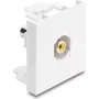 Delock Easy 45 -moduuli RCA naaras RCA naaras keltainen / valkoinen 91814