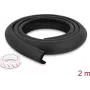 Delock vaahtomuovinen reunasuoja 35 x 8 mm - pituus 2 m musta (18488)