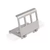 Delock Keystone metallipidike 3 portille DIN-kiskoon (88139)