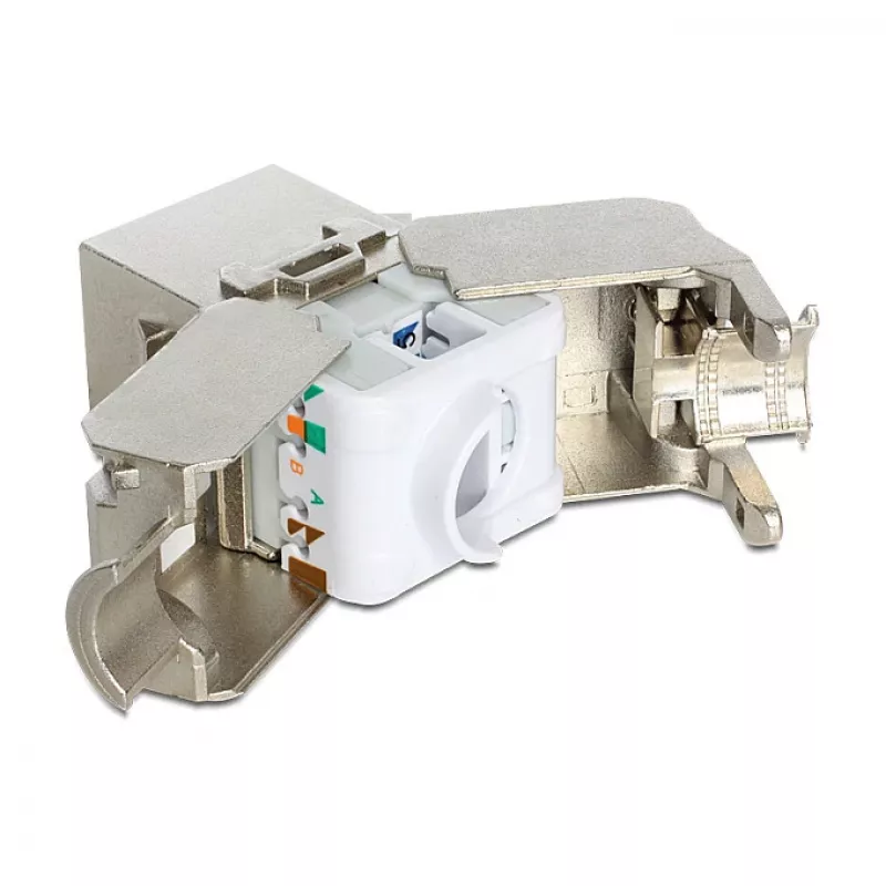 Delock Keystone-moduuli RJ45 naaras LSA Cat.6A STP