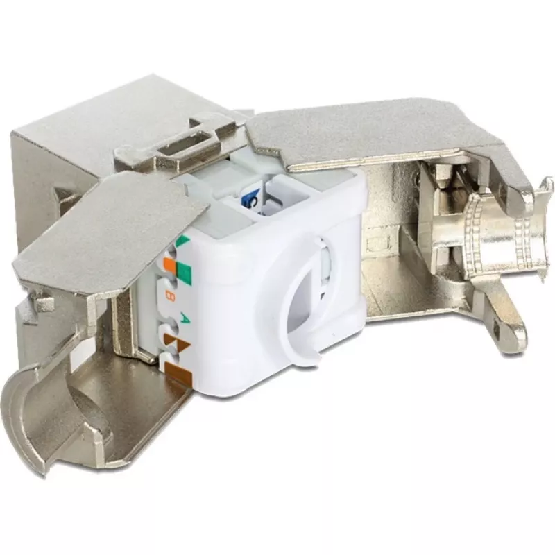 Delock Keystone-moduuli RJ45 naaras LSA Cat.6A STP