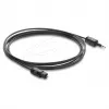 Delock optinen audiokaapeli – Mini TOSLINK 3.5mm TOSLINKiin, 2m, musta