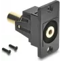 Delock paneeliasennus 3,5 mm 3-pin kuulokeliitäntä naaras-naaras kullattu musta 91207
